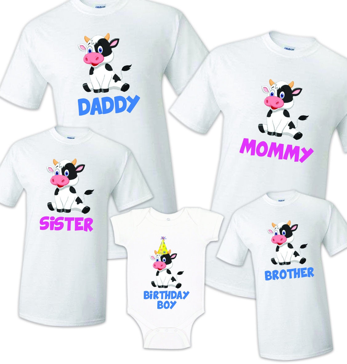 camisetas personalizadas de la vaca lola