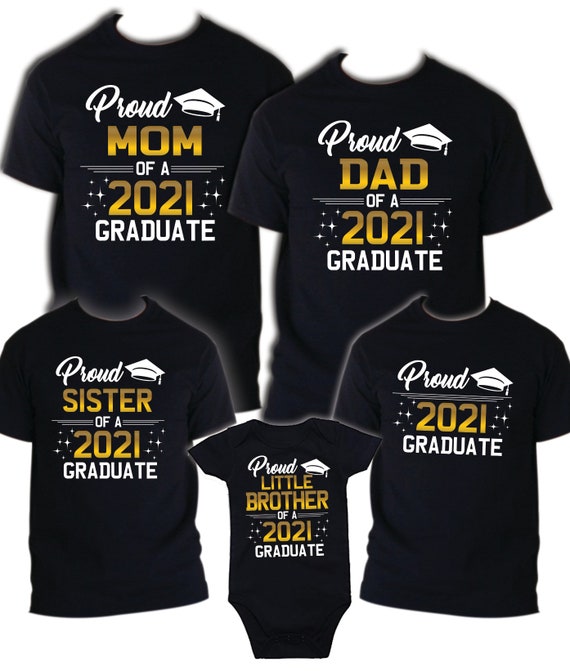 Family of Graduate Shirts Graduation Shirts Matching Grad | Etsy