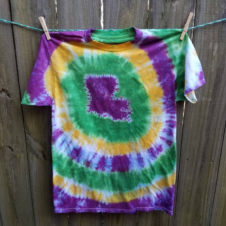 mardi gras tie shirt
