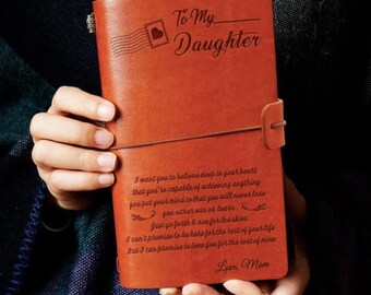 mother to daughter leather journal