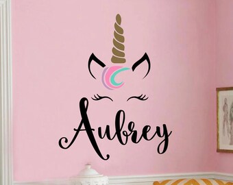 Unicorn Decor For Girl Bedroom Etsy