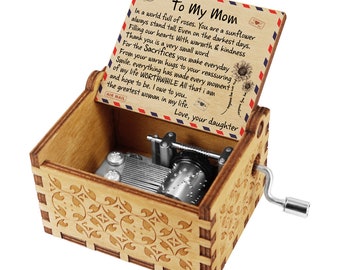 daughter wooden music box