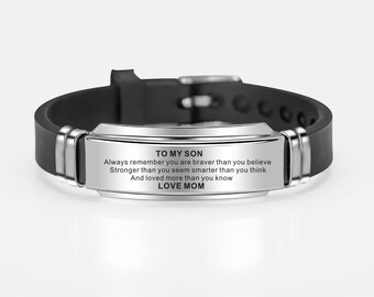 mother son bracelet set