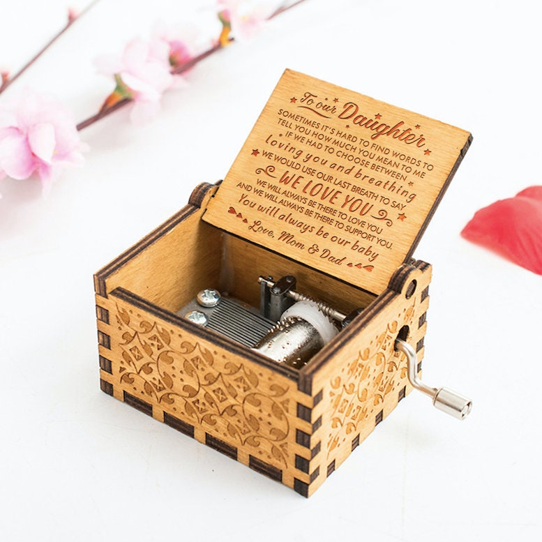 Music Boxes Daughter Music Box Gift From Mom I Will Always Be There For