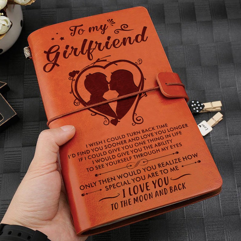 Boyfriend To Girlfriend Journal Gift With Love Message From Etsy