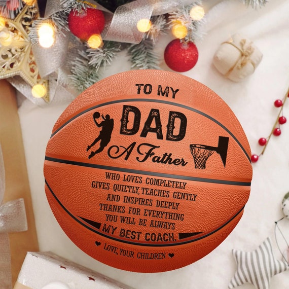 Details about   Papa Cadeaux Anniversaire Cadeau Basketball Pères Jour De Fille Fils Papa Noël 