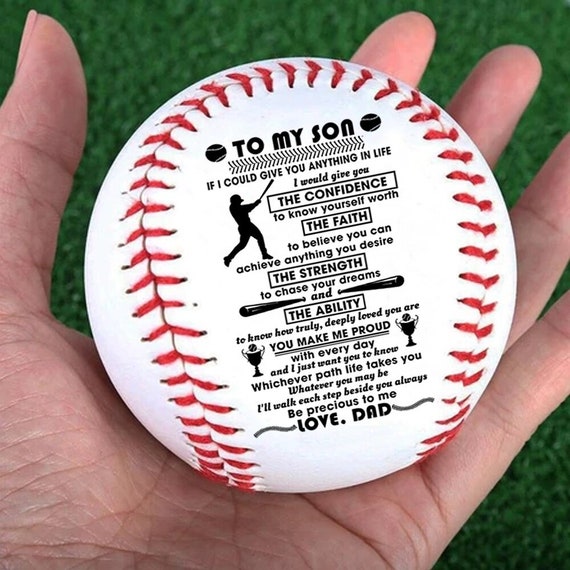 from Dad to Son Baseball Gift with Love from Father to Son Baseball Sport Ball Gift for Men Boys Birthday Graduation Christmas Dad Son Gift from Dad to Son Baseball Gift with Love from Father to Son Baseball Sport Ball Gift for Men Boys Birthday Graduation Christmas Dad Son Gift