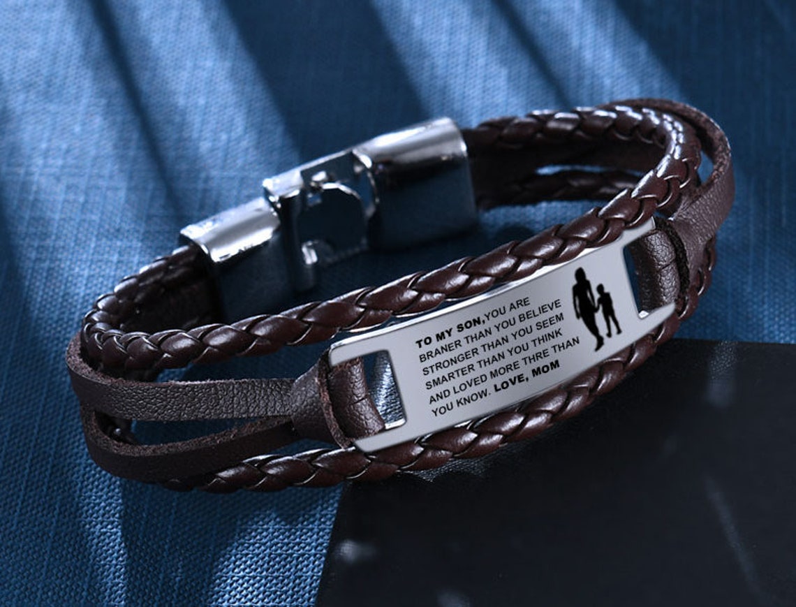 An meinen SOHN Armband Armband Geschenk von Mama Sohn Schmuck Etsy
