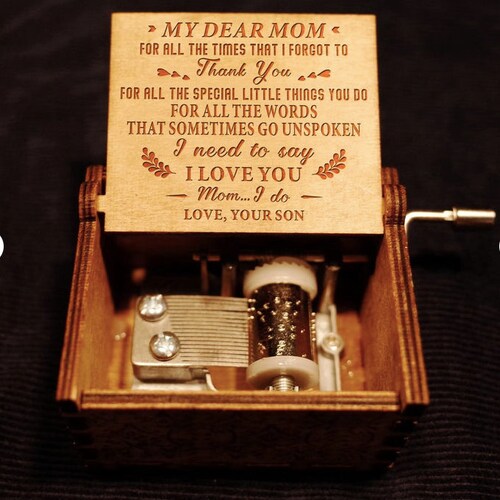 Mother's Day Gift Custom Music Box Gift for Mom Etsy