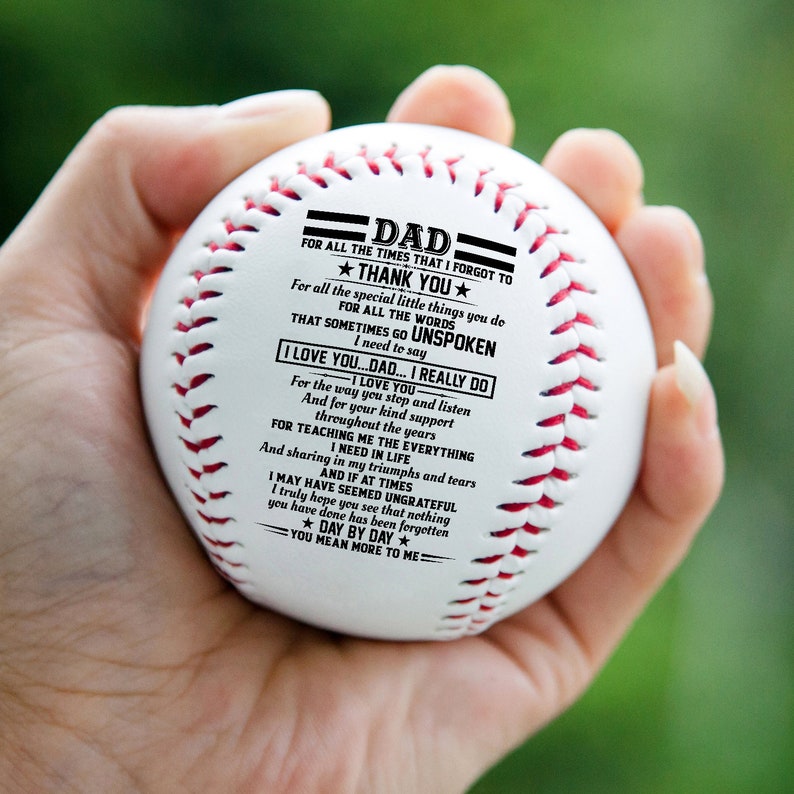 Baseball Dad Gifts
 Father s Day Gift to Dad Baseball Gift From Son or Etsy