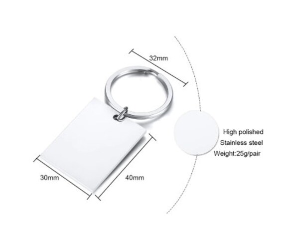 to my husband keyring