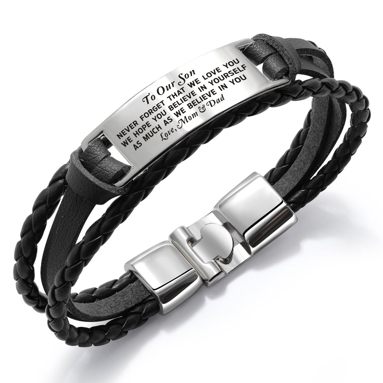 An UNSEREN SOHN Armband Armband Geschenk von Mama Papa Schmuck Etsy