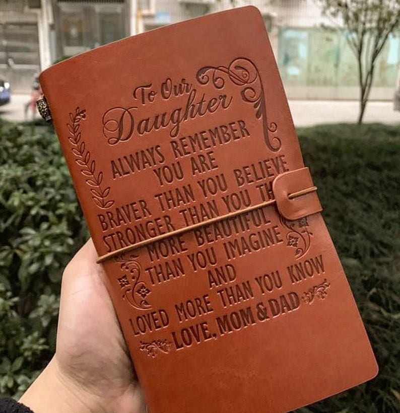 To Our Daughter Journal Gift From Mom & Dad Diary Love Mom Dad Etsy