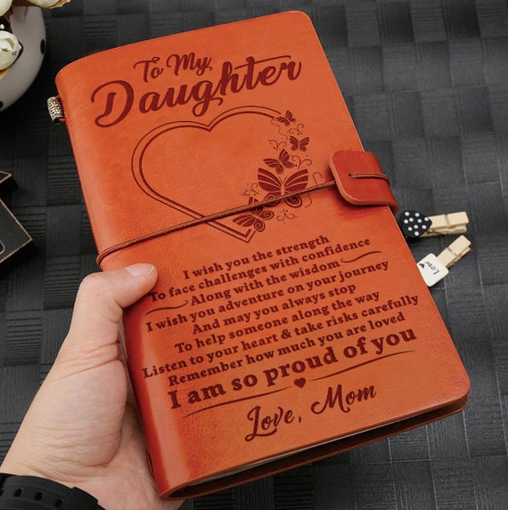 Journal Gift To My Daughter From Mom I Am So Proud Of You Etsy Journal Gift To My Daughter From Mom I Am So Proud Of You Etsy