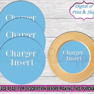 Personalized Valentine's Day Charger Insert-Digital Only