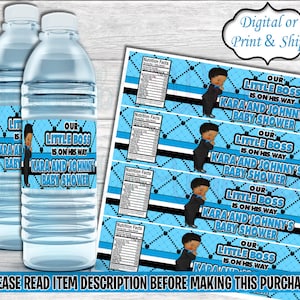 Boss Baby Shower Water Label-Boss Water Labels-Boss Baby-Boss Baby Party Favors-Boss Baby Chip Bag-Boss Baby-Boss Baby Boy