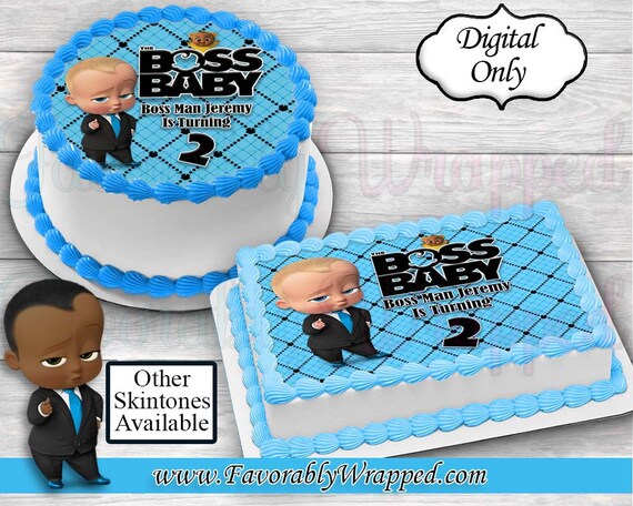 Boss Baby CakeImage-Boss Baby Party-Boss Baby Birthday ...