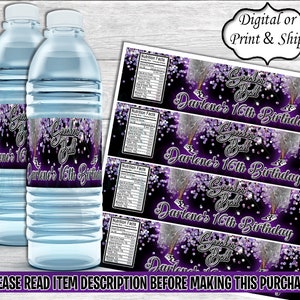 Sneaker Ball Wasser Label-Sneaker Ball Geburtstag-Sneaker Ball Party-Sneaker Ball Chip Tasche-Sneaker Ball Dekoration-Sneaker Ball Gastgeschenke