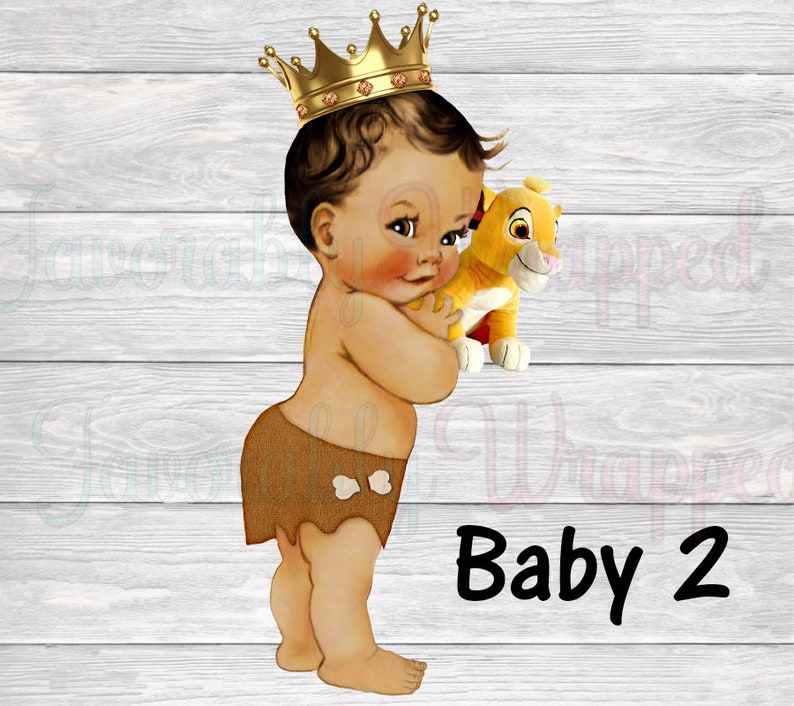 Lion King Baby Shower Chip Baglion King Birthdaylion King Etsy