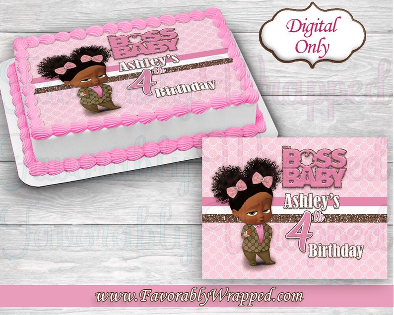 Gucci Boss Baby Cake Image Boss Baby Cake Image Boss Baby Etsy