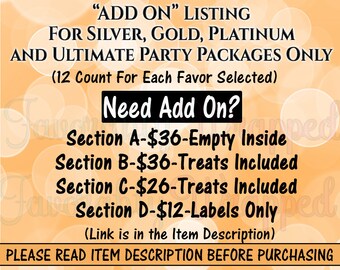 Platinum Party Package-party Packages - Etsy