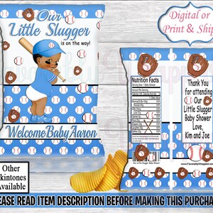 Unsere Little Slugger Chip Bag-Baseball Chip Bag-Baseball Baby Shower-Baseball Leckerli Tasche-Baseball Cracker Jacks-All Star Geburtstag-Sport Chip