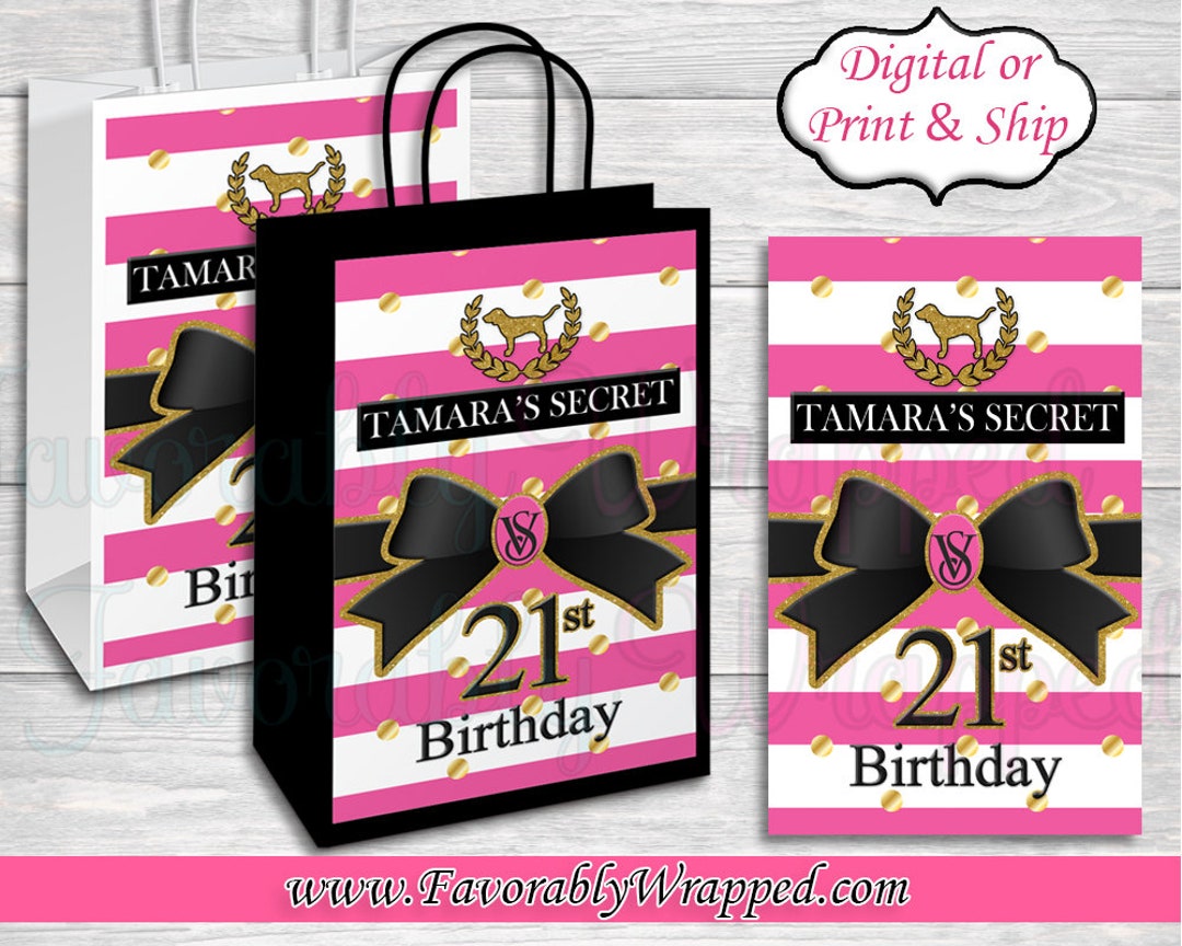 Victoria secret gift bags amazon hotsell