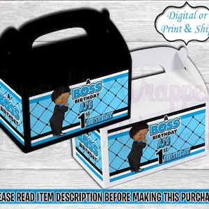 Boss Birthday Gable Box Label-Boss Baby Birthday-Boss Baby Party-Boss Baby Party Favors-Boss Baby Favor Box-Boss Baby-Boss Baby Boy