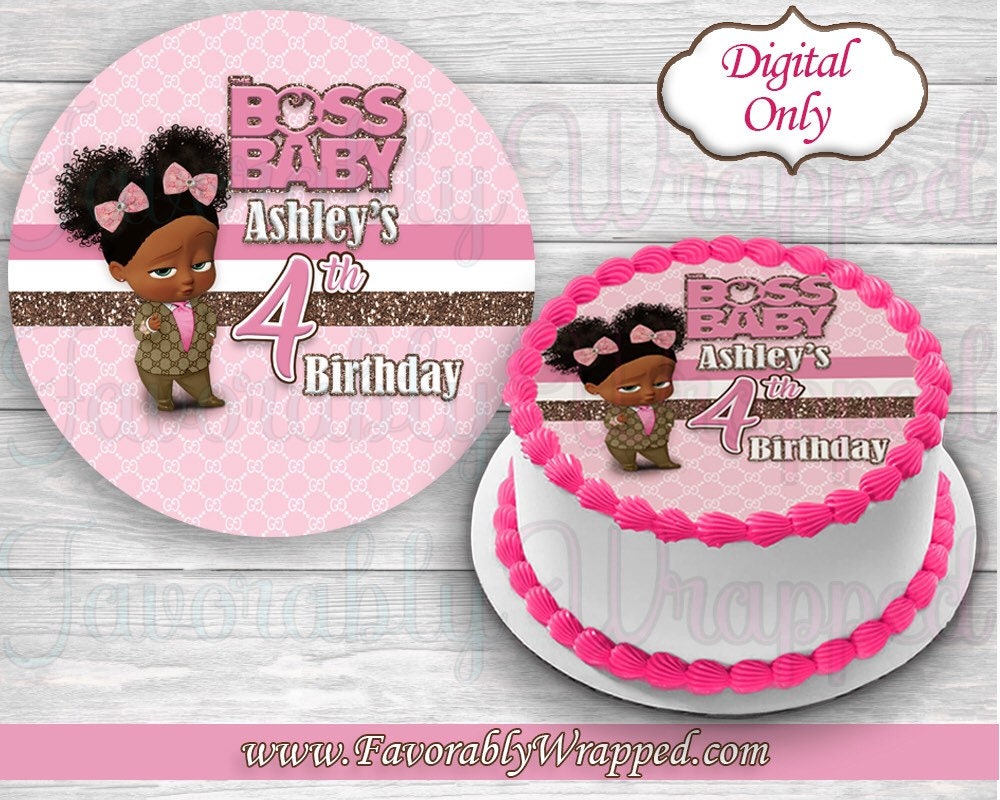 Gucci Boss Baby Cake Image Boss Baby Cake Boss Baby Etsy