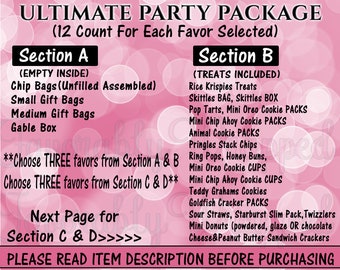 Ultimate Party Package-Party Packages