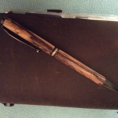 Handmade Bethlehem Olive Wood Pens From the Holy Land Etsy