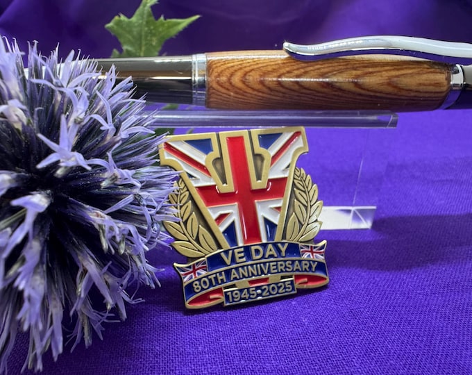 Spitfire Propeller ballpoint pen ultra rare genuine wood with chrome and gunmetal fittings