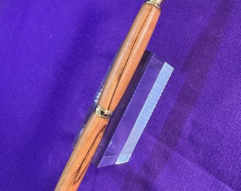 Yad Pointer in Olive Wood from Israel finished in Gold fitments