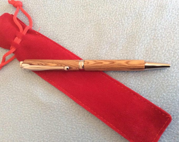 Holy Land Olive Tree Wood handcrafted pen