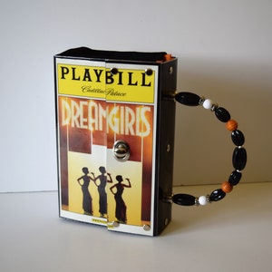 Bolso de mano de Playbill reciclado de Dream Girls