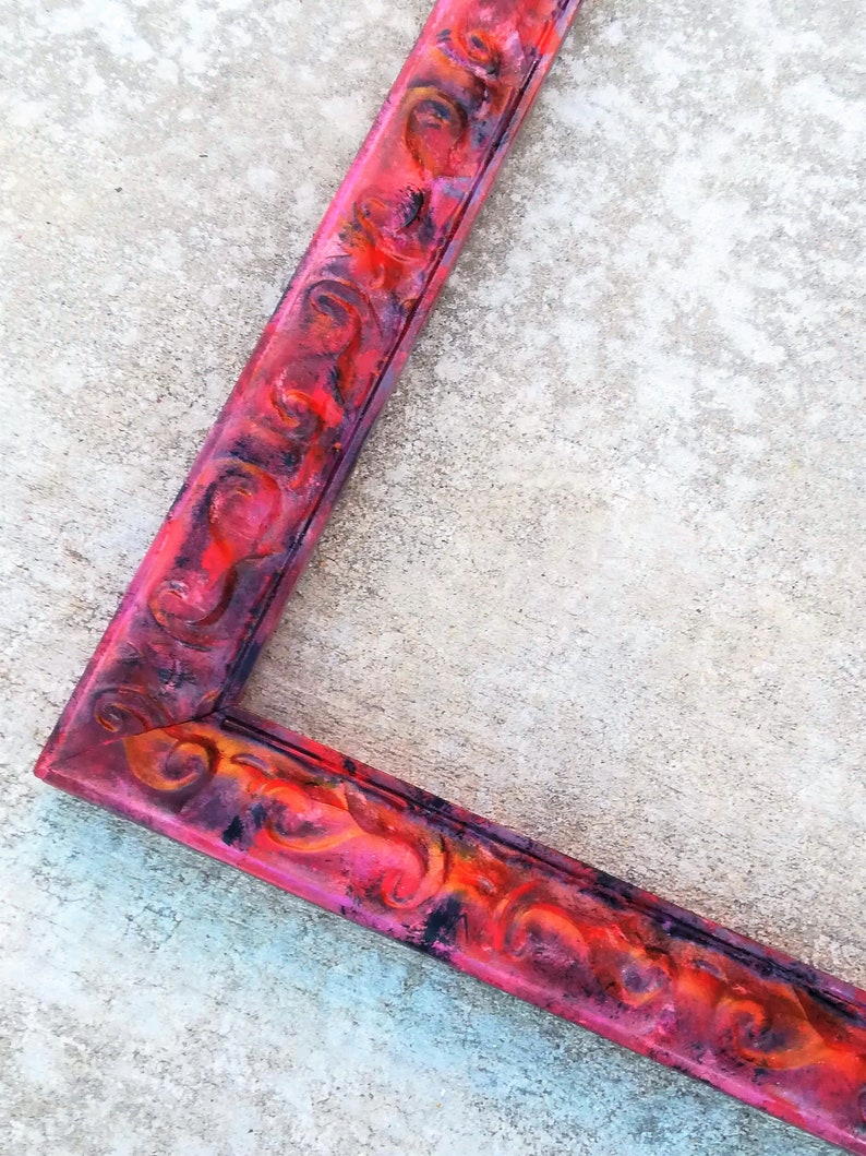 20 x 24 Frame Large Vintage Picture Frames Etsy