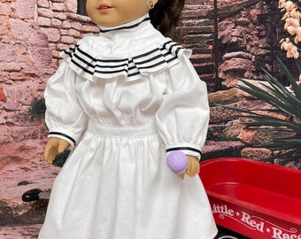 Samantha’s  Ice cream dress   /  fits american girl type dolls