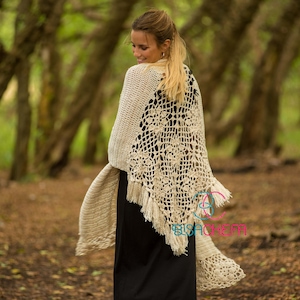 Galo Shawl knitting guide (Only in Spanish / Only Spanish)
