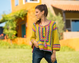 FLAMENCO SWEATER PATTERN - (Only in Spanish)