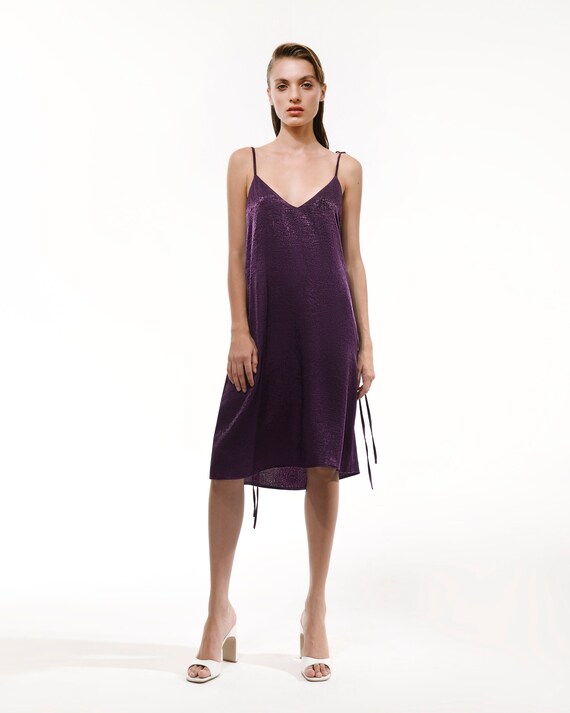 open lace back dress Amazon.com: Satin and Lace Short Tea Length A Line Prom Dress Homecoming  Purple US 16 : Clothing, Shoes & Jewelry main image 1