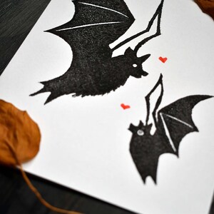 Bat Friends Blank Greeting Card with Envelope image 4