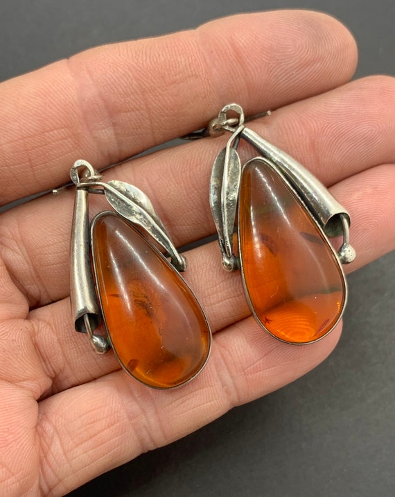 Early Vintage Art Nouveau 950 Sterling Silver Natu