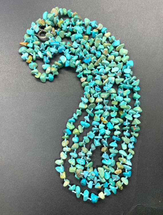 Southwestern Style Sterling Silver Natural Turquoi