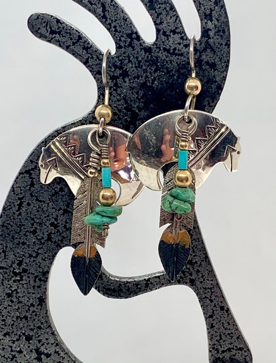 Tsosie Mary Taylor Signed Navajo Sterling Silver T