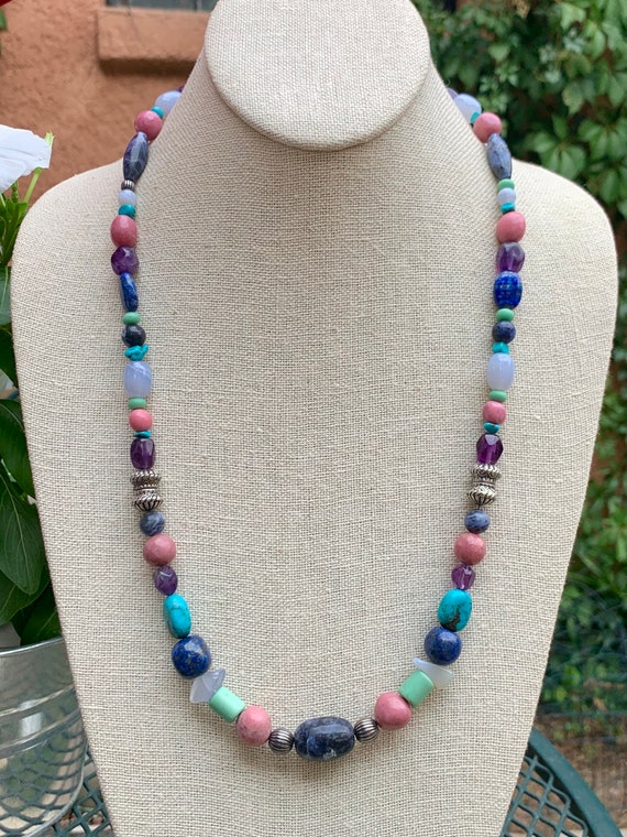 Carolyn Pollack Sterling Silver Turquoise Multi St