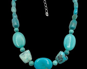 Jay King DTR Mine Finds 3 Strand Turquoise Nugget Necklace  display picture 1