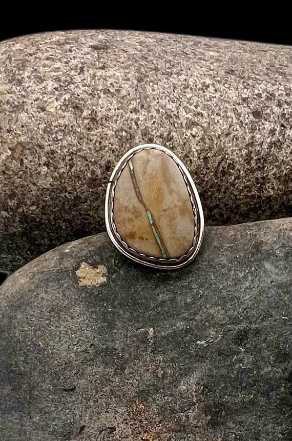 Ricky Ortiz Signed Navajo Handmade Sterling Silver