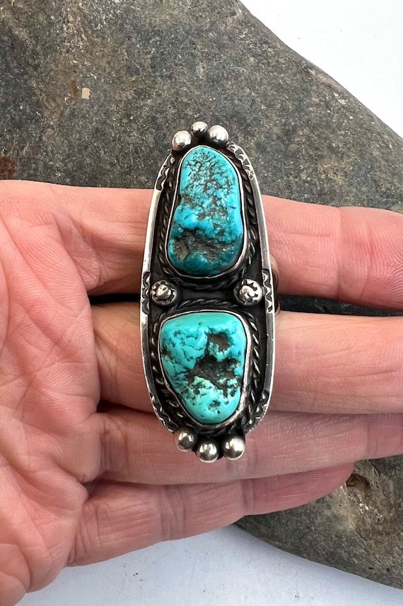 Jane Popovitch Signed Navajo Handmade Sterling Si… - image 2