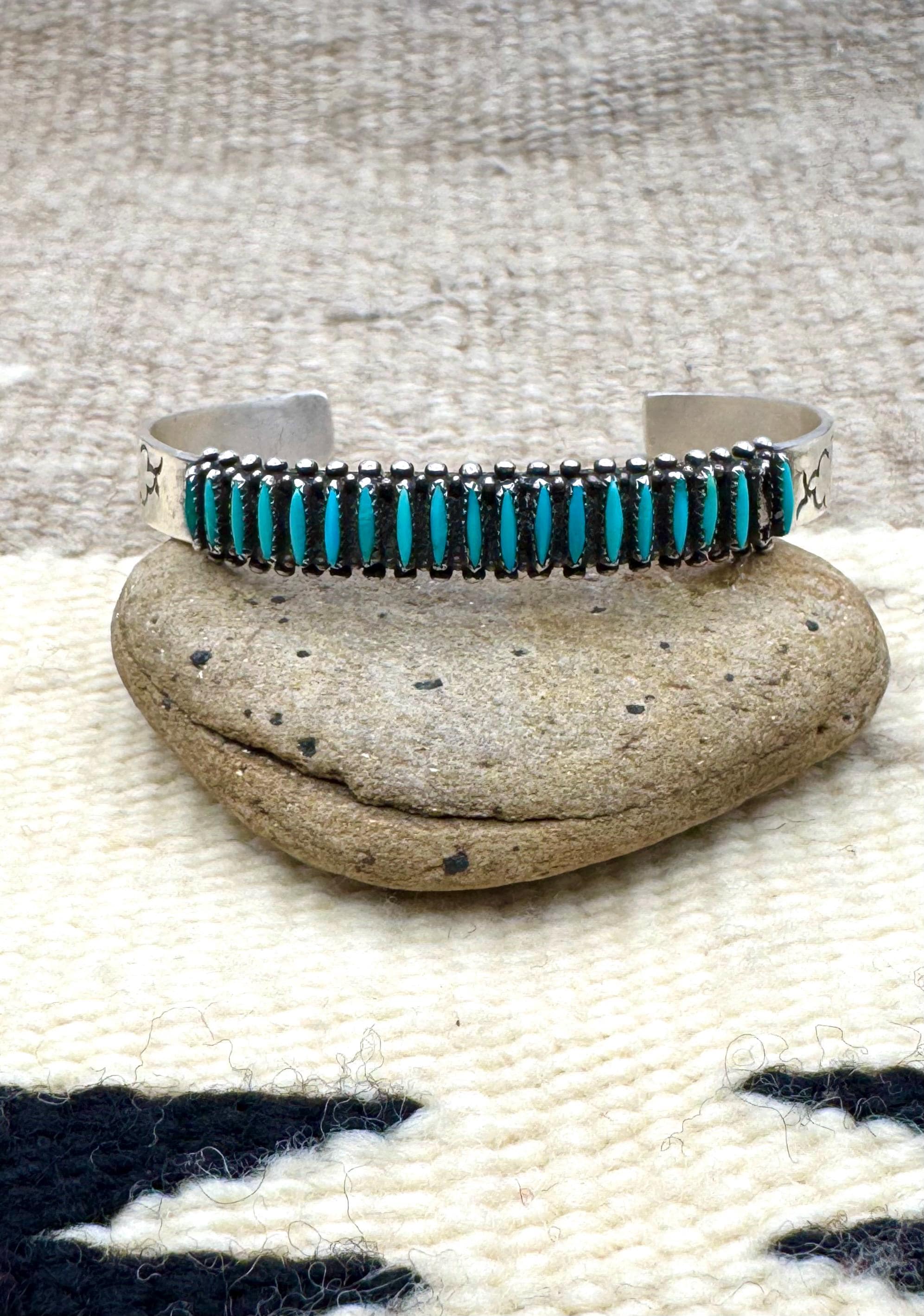 Vintage Zuni Cuff - Etsy