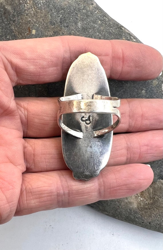 Jane Popovitch Signed Navajo Handmade Sterling Si… - image 6